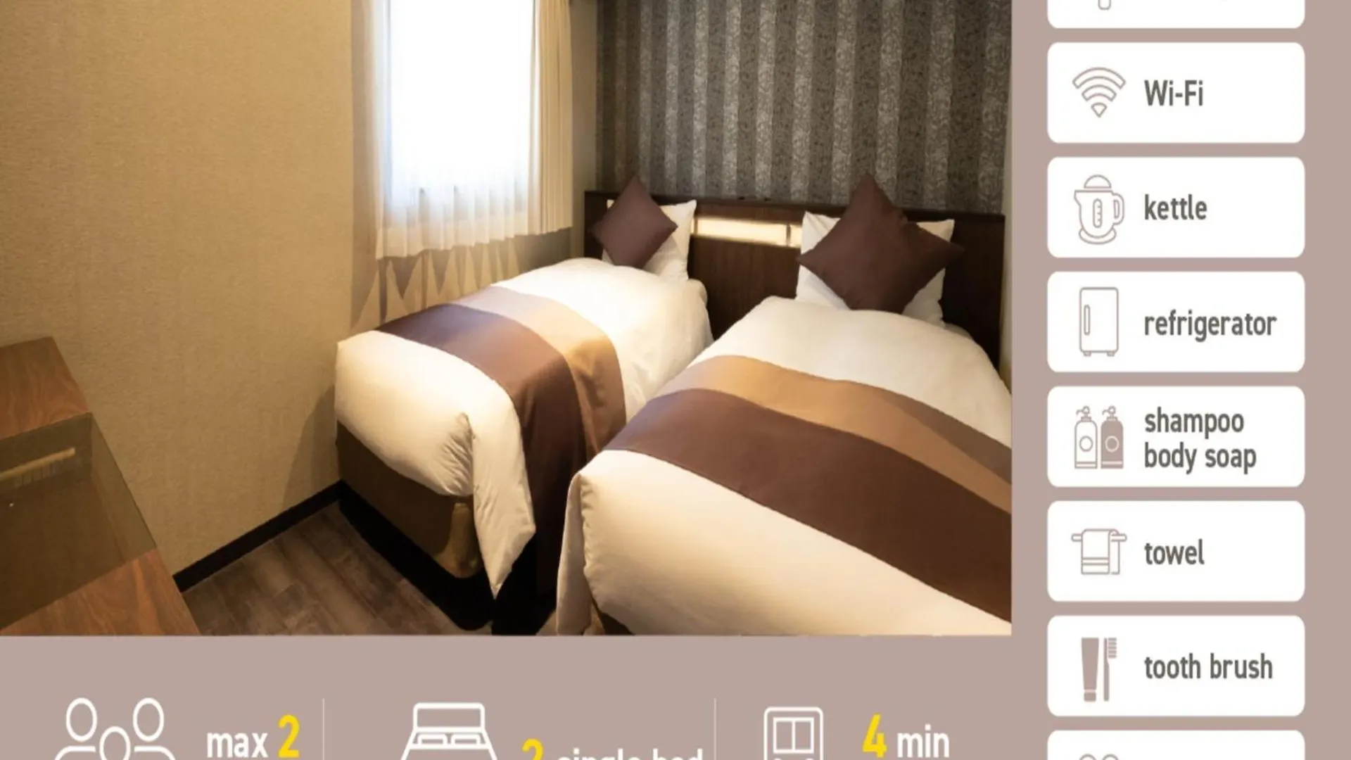 Nihonbashi Luxe Hotel - Vacation Stay 79789V Osaca